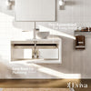 Eviva Santa Monica Bathroom Vanity 36" x 22" Wall Mount Single Sink Vessel Acrylic Countertop New