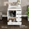 Eviva Acclaim 28" Bathroom Vanity Single Sink Undermount Carrara Quartz Countertop New