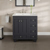 Eviva Acclaim 30" Bathroom Vanity Single Sink Undermount Carrara Quartz Countertop New
