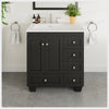 Eviva Acclaim 30" Bathroom Vanity Single Sink Undermount Carrara Quartz Countertop New