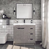 Eviva Lugano 36" Bathroom Vanity Single Sink Integrated and Acrylic Countertop New