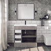 Eviva Lugano 36" Bathroom Vanity Single Sink Integrated and Acrylic Countertop New