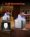 Vevor CO2 Glass Froster Press-Down Dry Ice Beer and Cocktail Chiller with LED Light New