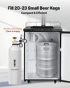 Vevor Aluminum CO2 Tank 20 Lb with Siphon Tube DOT Approved New