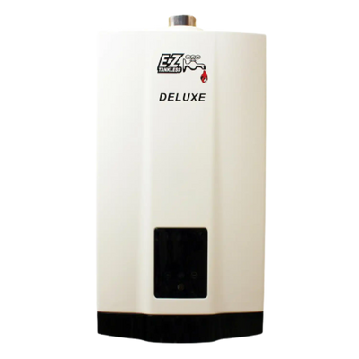 EZ Tankless EZDELUXELP 4.4 GPM 87500 BTU Liquid Propane Indoor Tankless Water Heater with Vent Kit Manufacturer RFB