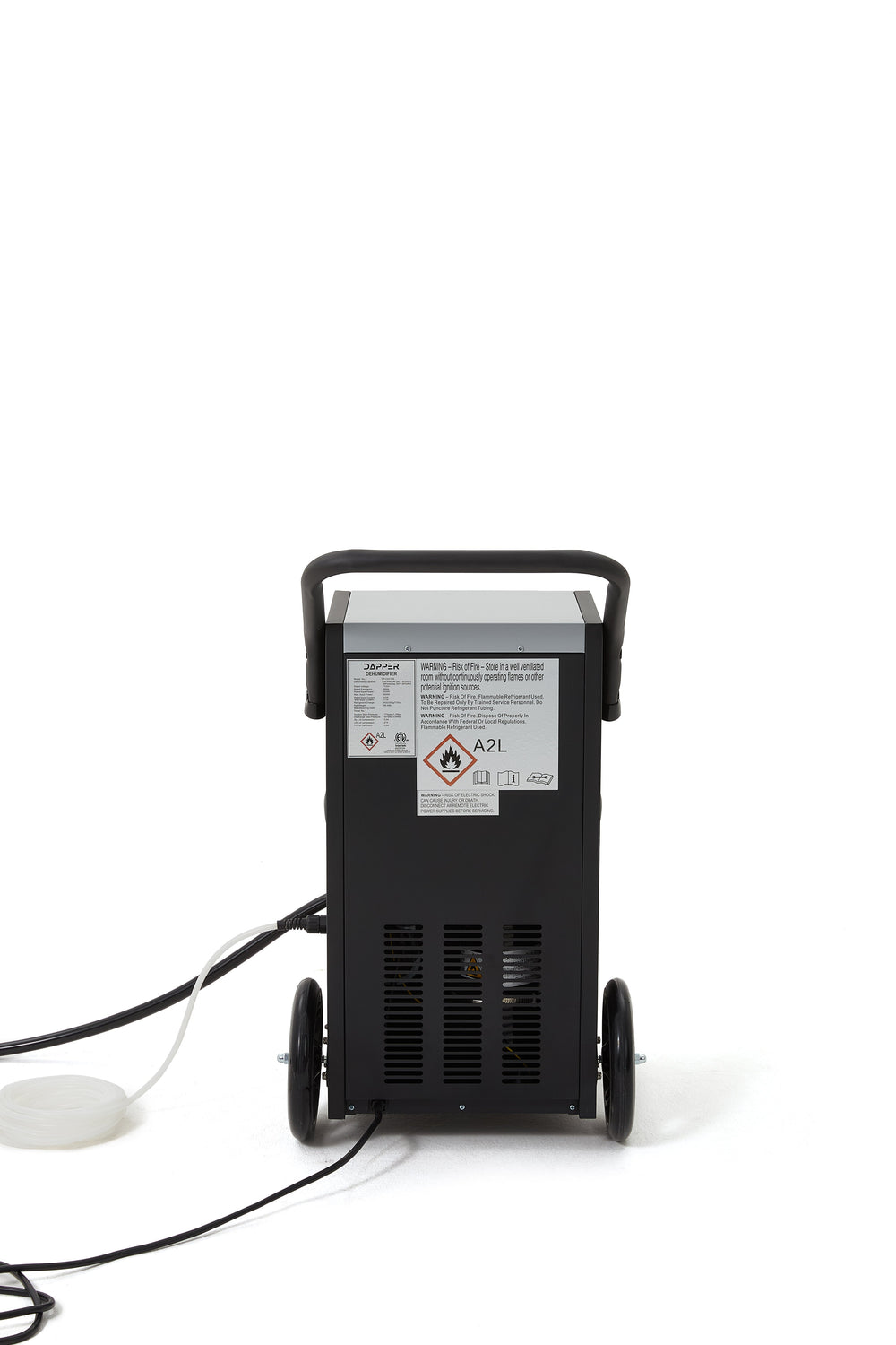 105-Pint Commercial Dehumidifier – Built-In Pump, Drain Hose, 8000 Sq Ft Coverage