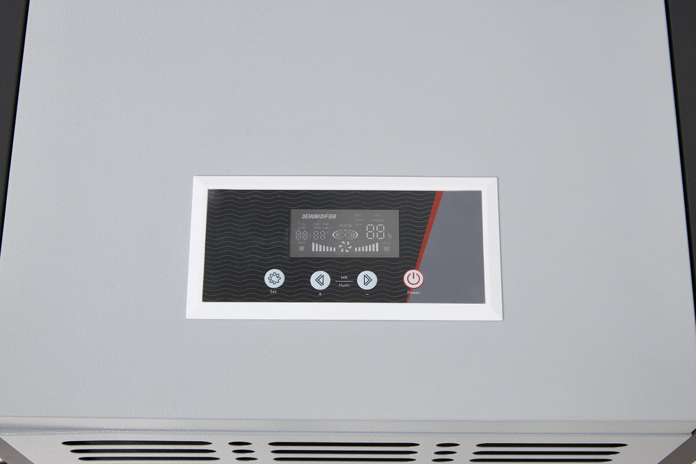 290-Pint Commercial Dehumidifier – Built-In Pump, Drain Hose, 24000 Sq Ft Coverage
