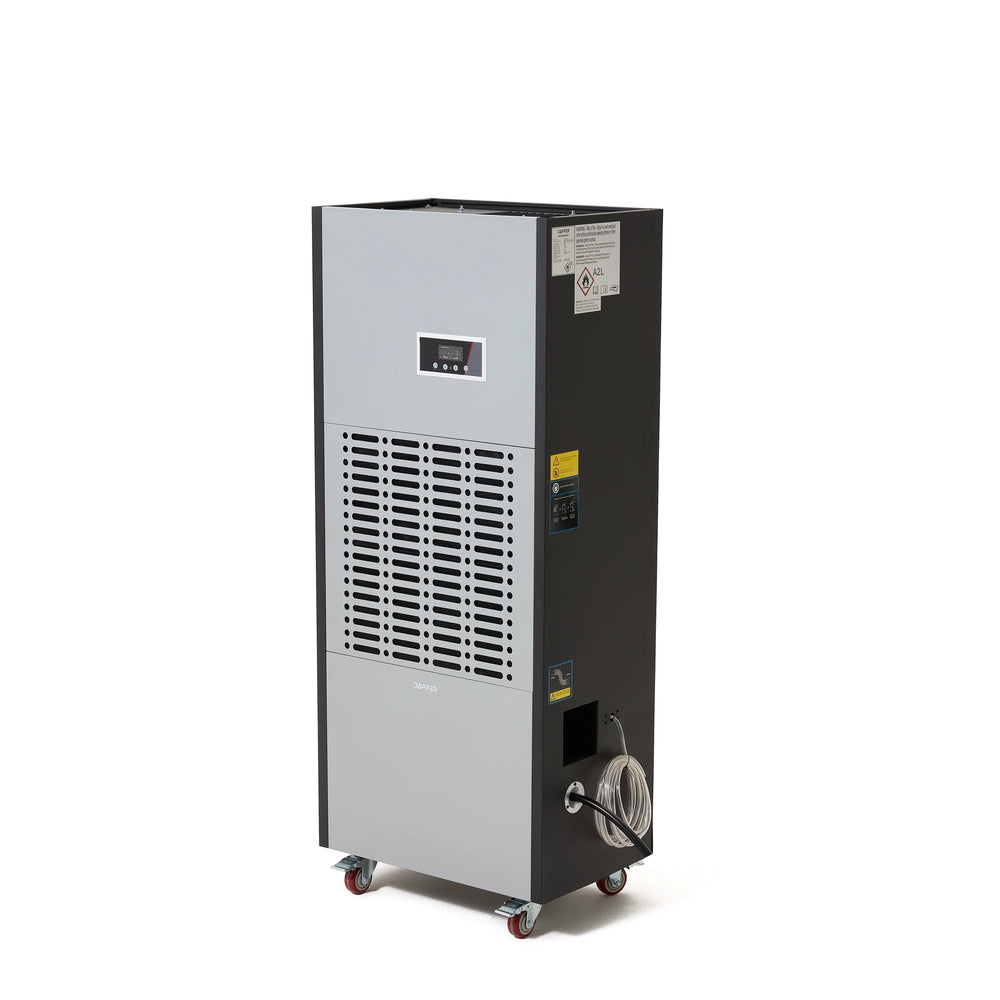Dapper Supply DP-CD1131 Commercial Dehumidifier 390 Pint 30,000 Sq Ft Coverage Built-in Pump New