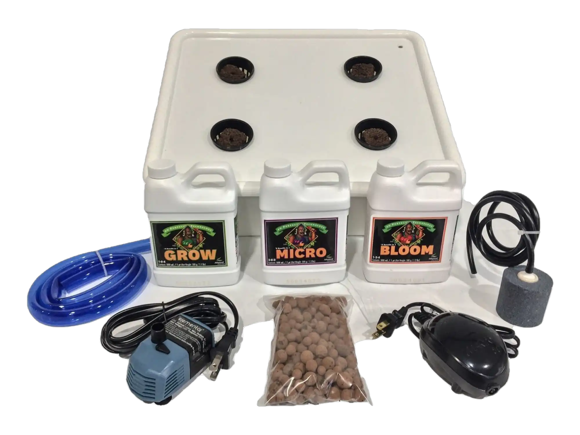 Dealzer BuildAKit Easy Grow 4-6 Plant Hydroponics Kit for Grandma's Secret Garden and Cash Crop New