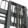 2640lbs Electric Straddle Stacker,  118" Lift,  Adjustable Legs & Forks,  F26-118SLA