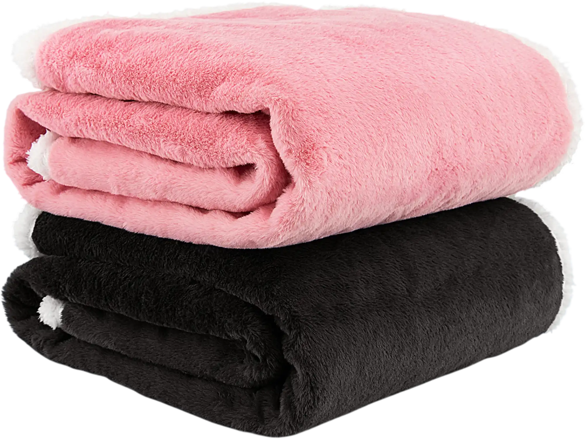 Costway Electric Heated Blanket Throw Pink 73415298 New
