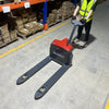 3300lbs Lithium-ion Electric Pallet Jack,  45"x27" Fork,  24V 40Ah Battery,  Walkie Type Truck,  EPT33