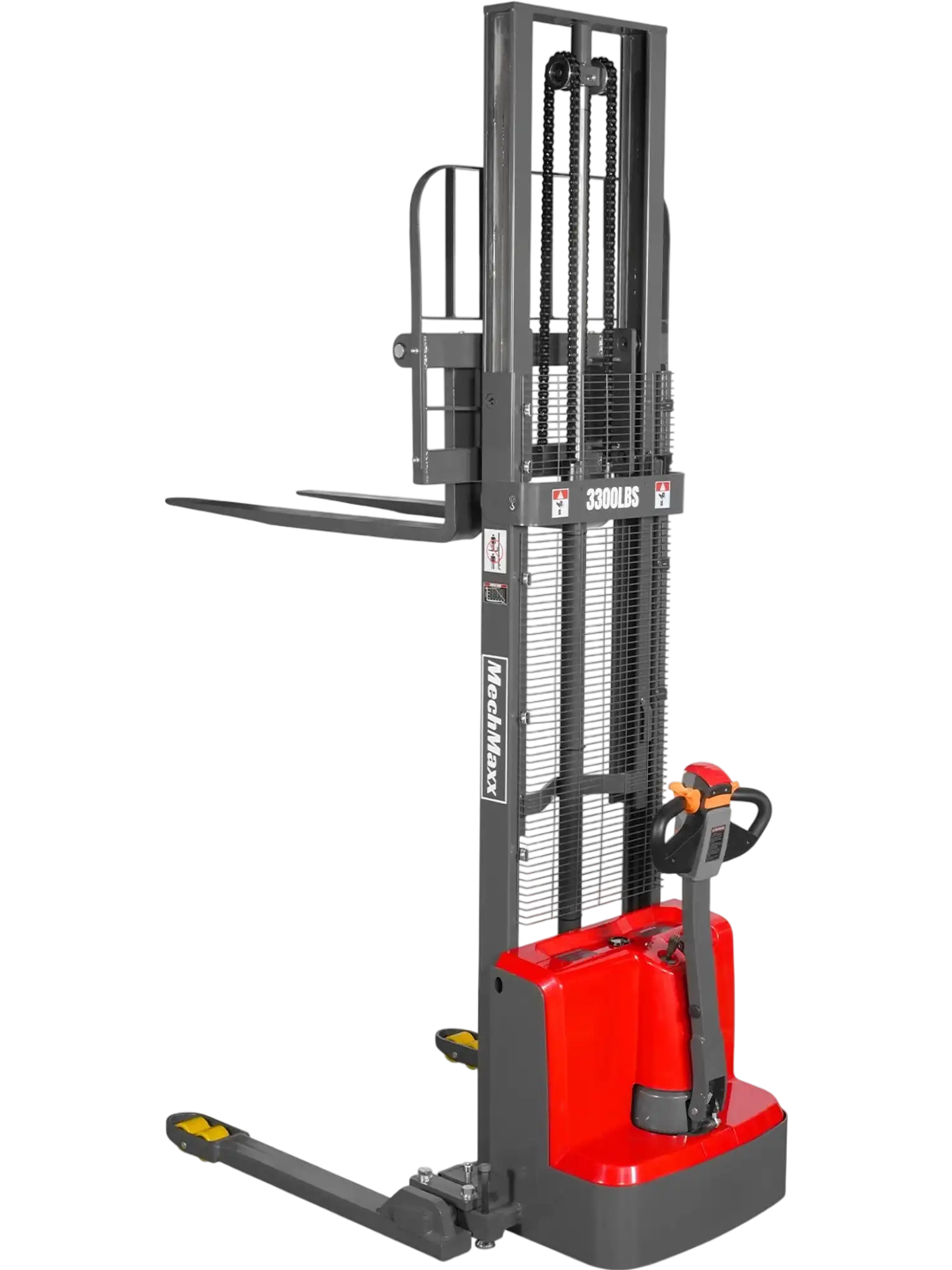 MechMaxx F33-118SLA Stacker 3300 lbs Electric Straddle 118