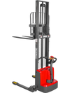 3300lbs Electric Straddle Stacker,  118" Lift,  Adjustable Legs & Forks,  F33-118SLA