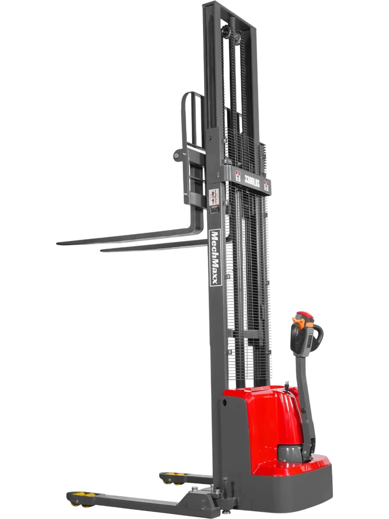 MechMaxx F33-138SLA Stacker 3300 lbs Electric Straddle 138