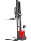 3300lbs Electric Straddle Stacker,  138" Lift,  Adjustable Legs & Forks,  F33-138SLA