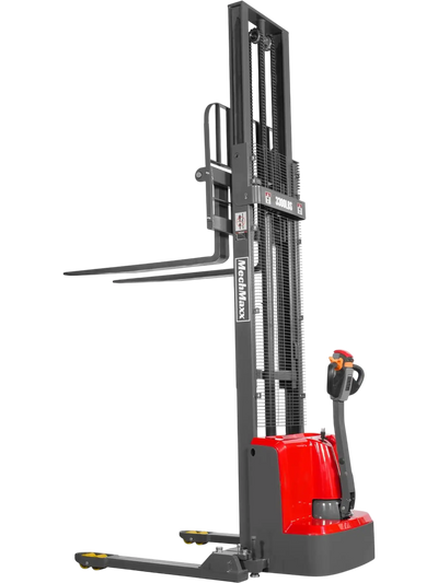 MechMaxx F33-138SLA Stacker 3300 lbs Electric Straddle 138
