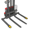 3300lbs Electric Straddle Stacker,  138" Lift,  Adjustable Legs & Forks,  F33-138SLA