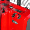 3300lbs Lithium-ion Electric Straddle Stacker,  138" Lift,  Adjustable Legs & Forks,  F33-138S
