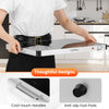 Electric warming food warmer with cool-touch handles, adjustable temperature control, and anti-slip foot pads for safe.