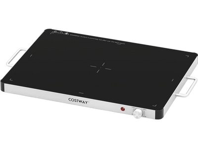 Costway Electric Food Warming Tray Adjustable Temperature Control Overheat Protection 20903334 New