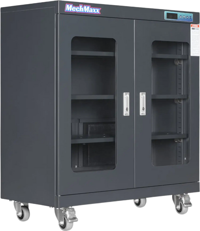 MechMaxx EDC320C Desiccator Cabinet 1-10% RH Electronic Dry Cabinet 320L ESD Ultra-Low Humidity Storage New
