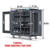 1-10% RH Electronic Dry Cabinet 320L ESD Desiccator Cabinet Ultra-Low Humidity Storage,  EDC320C