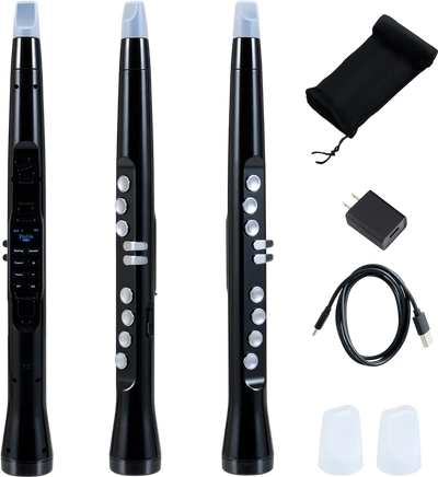 Costway Rechargeable Digital Saxophone Electronic Wind Instrument Synthesizer 93888941 New