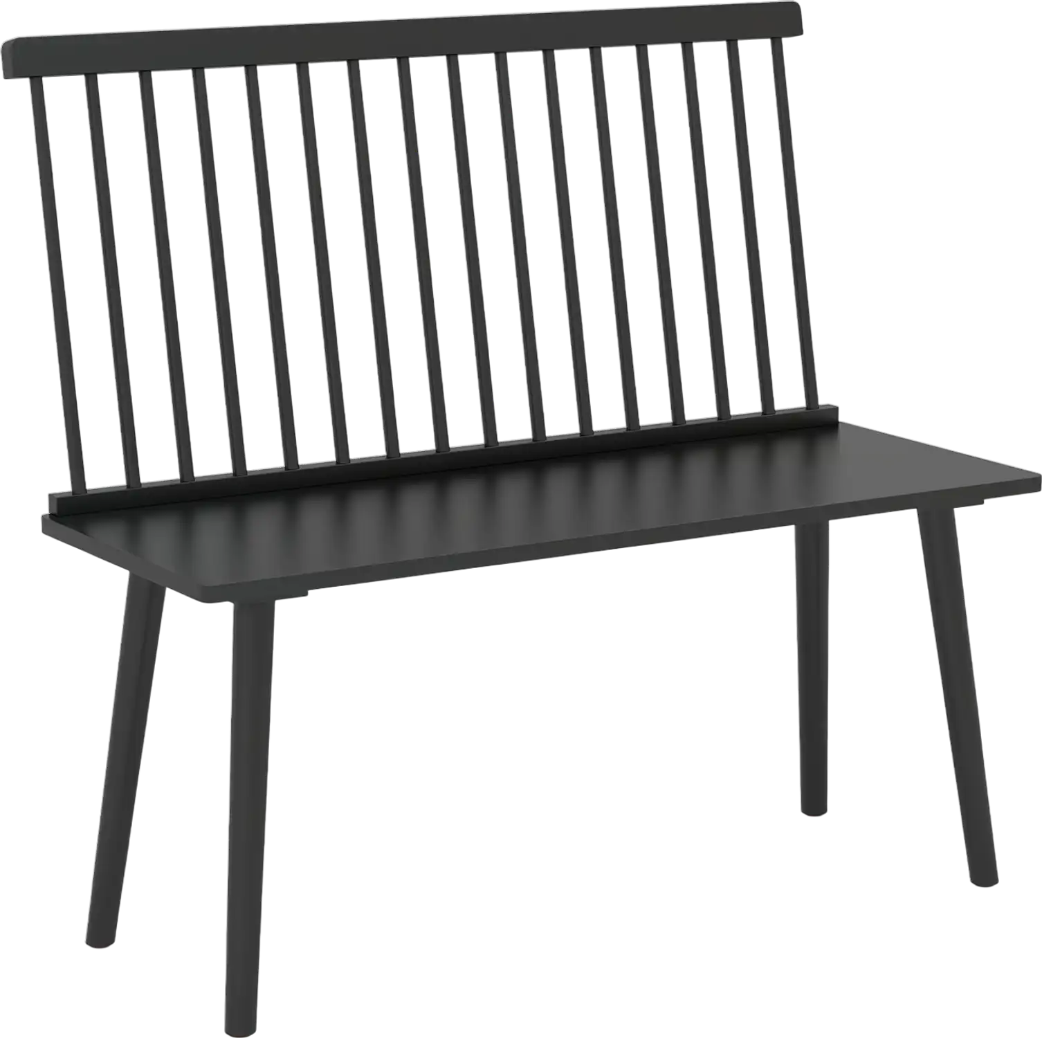 Costway Windsor Dining Bench Spindle Back 2-Person 78194625 New
