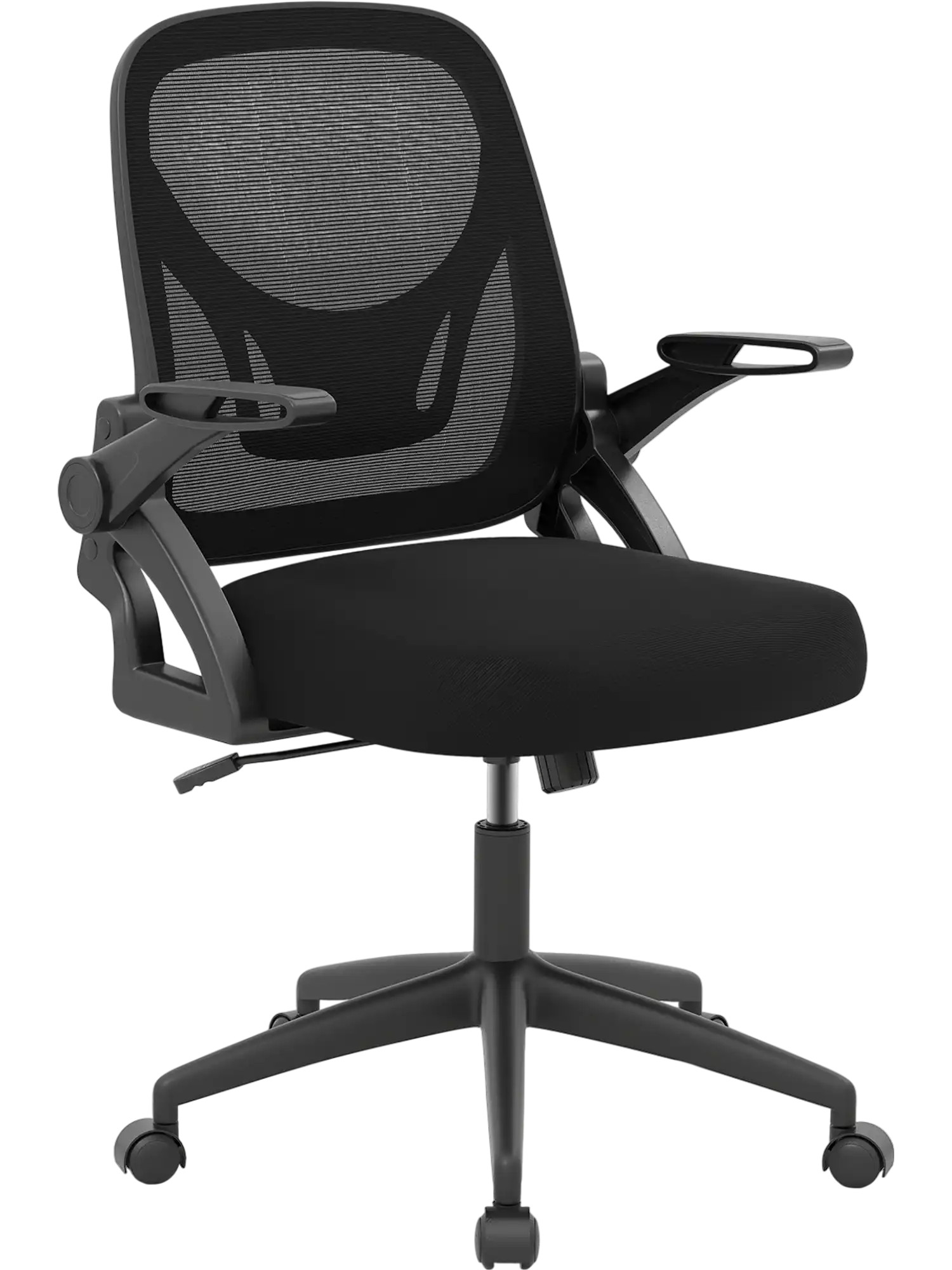 Costway Ergonomic Office Desk Chair w/ Lumbar Support Flip-Up Arms 167524893 New