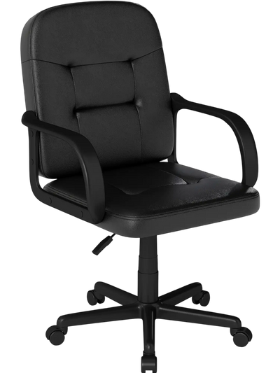 Costway Ergonomic Executive Office Chair 360-Degree Wheels 54123978 New