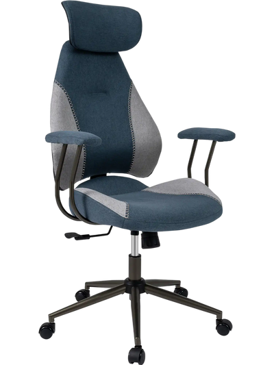 Costway Ergonomic Office Chair Desk Chair w/ 2D Headrest Rocking Backrest 60812272 New
