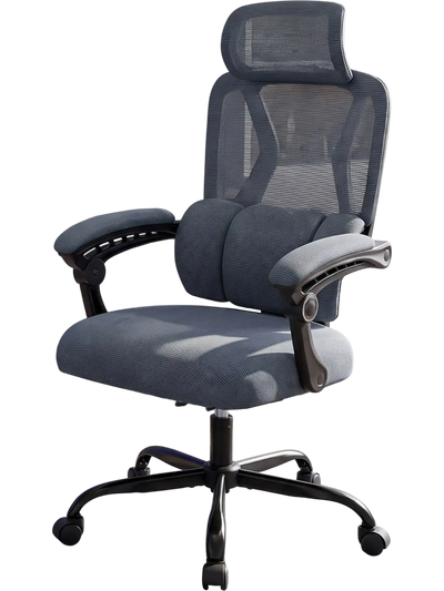 Costway Ergonomic Mesh Office Chair High Back Adaptive Lumbar 2D Headrest 62492463 New