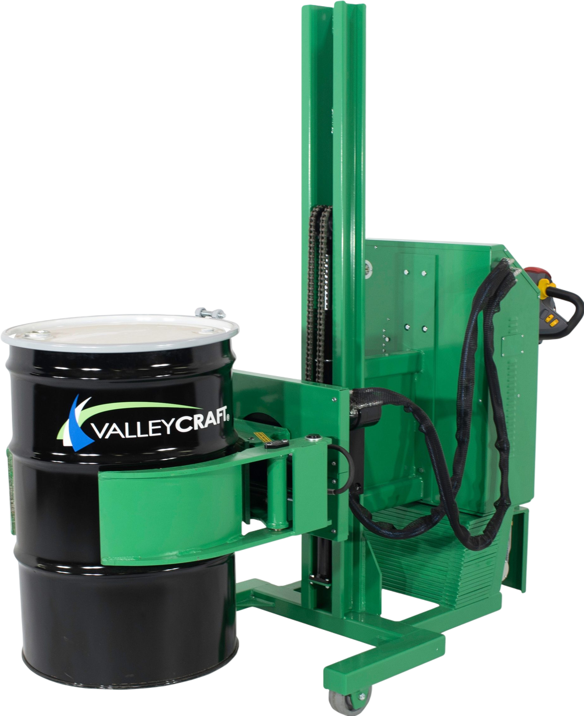Valley Craft Fully Powered Drum Lift and Rotator 90