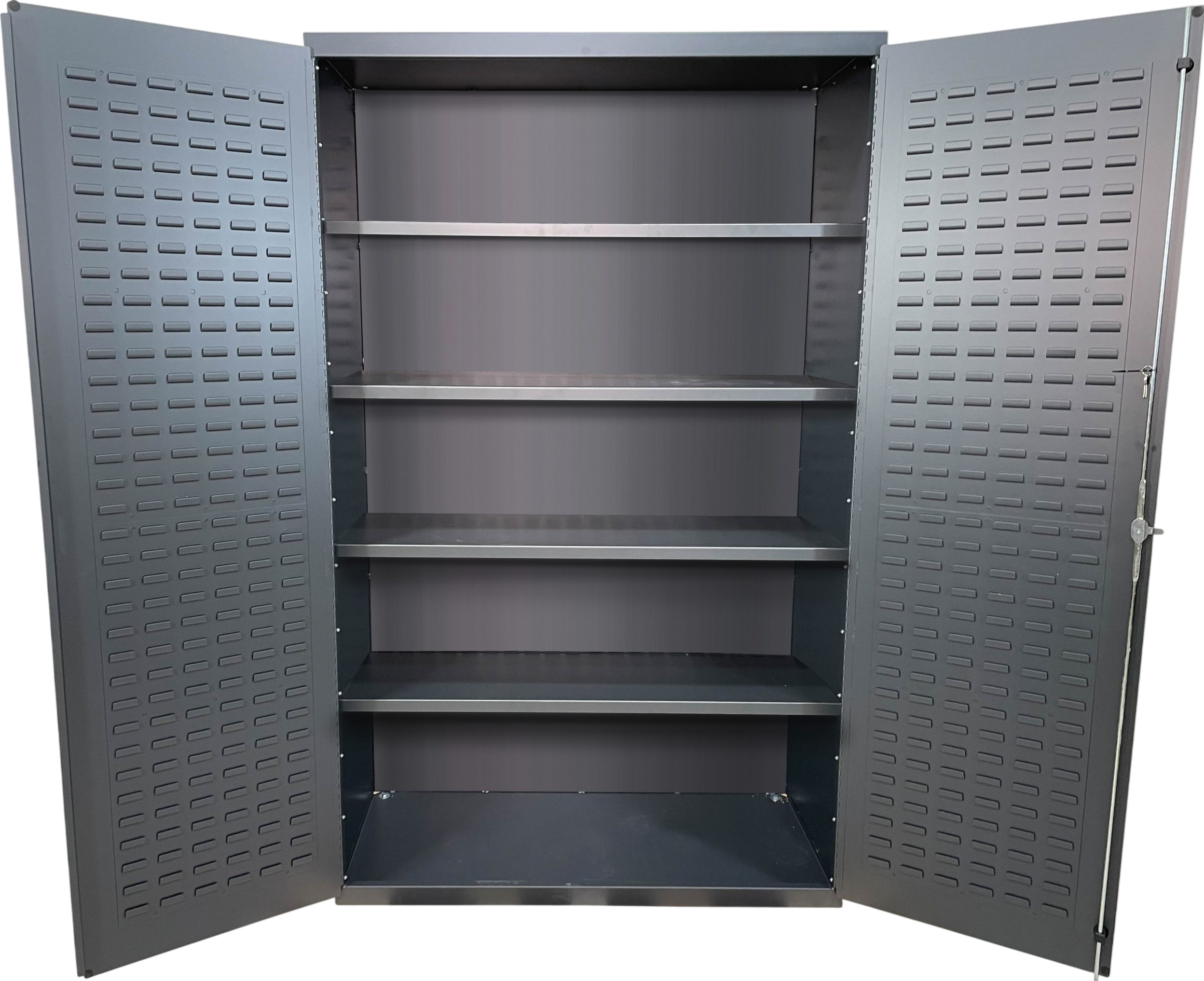 Valley Craft Heavy-Duty Bin and Shelf Cabinet 48