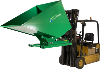 Valley Craft Hydraulic Powered Self-Dumping Hopper 2 Cu Yd 2,000 Lb Capacity F89141 New