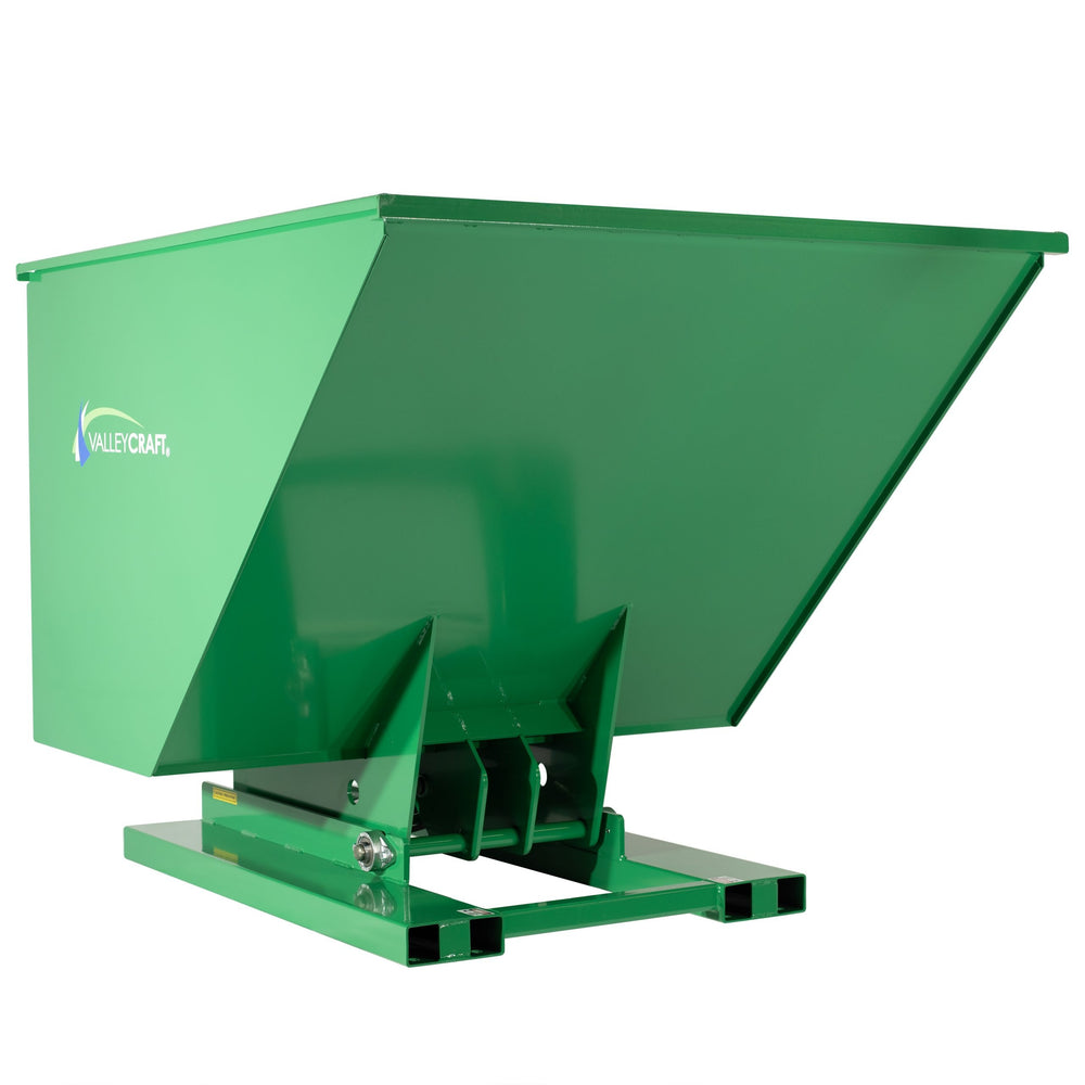 Valley Craft Hydraulic Powered Self-Dumping Hopper 2 Cu Yd 2,000 Lb Capacity F89141 New