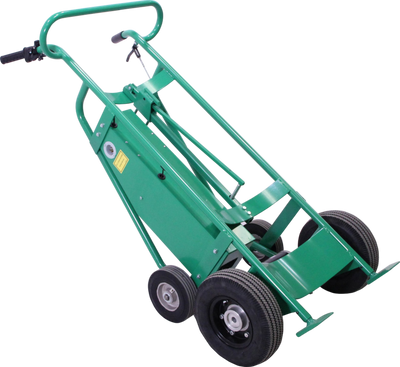 Valley Craft Powered Drum Hand Truck with Pneumatic Wheels 800 Lb Capacity F89484 New