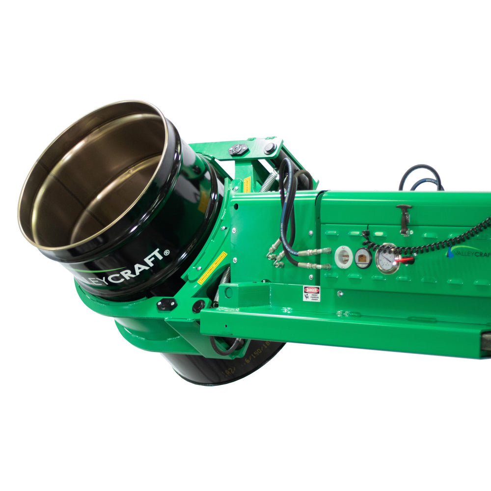 Valley Craft Powered Drum Clamp Tilt and Rotate Forklift Attachment 2000 Lb Capacity Battery Powered F89815A5 New