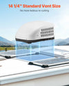 Vevor RV Air Conditioner 15,000 BTU Non-Ducted Rooftop AC Quiet 65 dB Dometic Brisk Compatible New