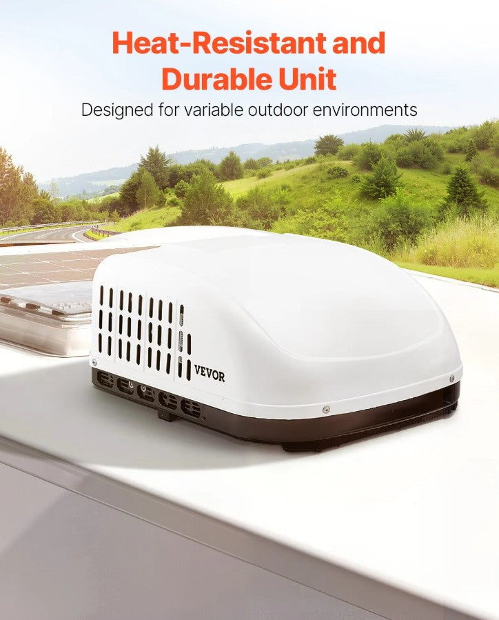 Vevor RV Air Conditioner 13,500 BTU Non-Ducted Rooftop AC Quiet 65 dB New
