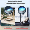 Mizudo 3.6 GPM Tankless Water Heater Indoor Natural Gas 80,000 BTU 120V New