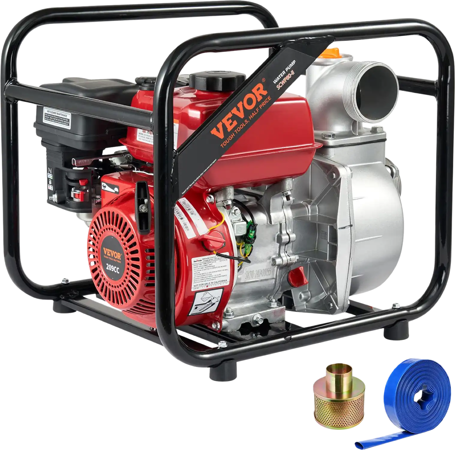 Vevor Gasoline Engine Water Transfer Pump 3