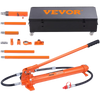 Vevor Hydraulic Ram With Pump Car Jack 20 Ton Porta Power Kit With 4.6 ft Oil Hose And Storage Case New