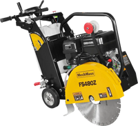 15 HP Walk-Behind Concrete Floor Saw, 20 in Blade, 7 in Cutting Depth, FS480Z