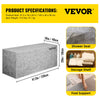 Vevor Tile Shower Seat 47.2" x 16" x 20" 440 Lbs. Load Rectangular Tileable Waterproof Bench New