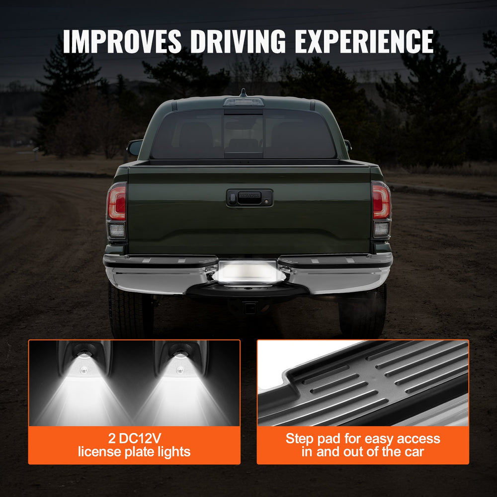 Vevor Rear Step Bumper Steel Compatible with 1999-2007 Ford F250/F350 Super Duty New