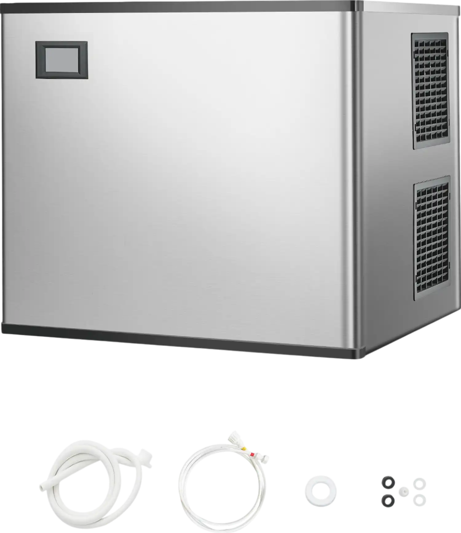Vevor Commercial Ice Maker Head Unit Only 800 Lbs/Day Self-Cleaning Adjustable Ice Thickness New