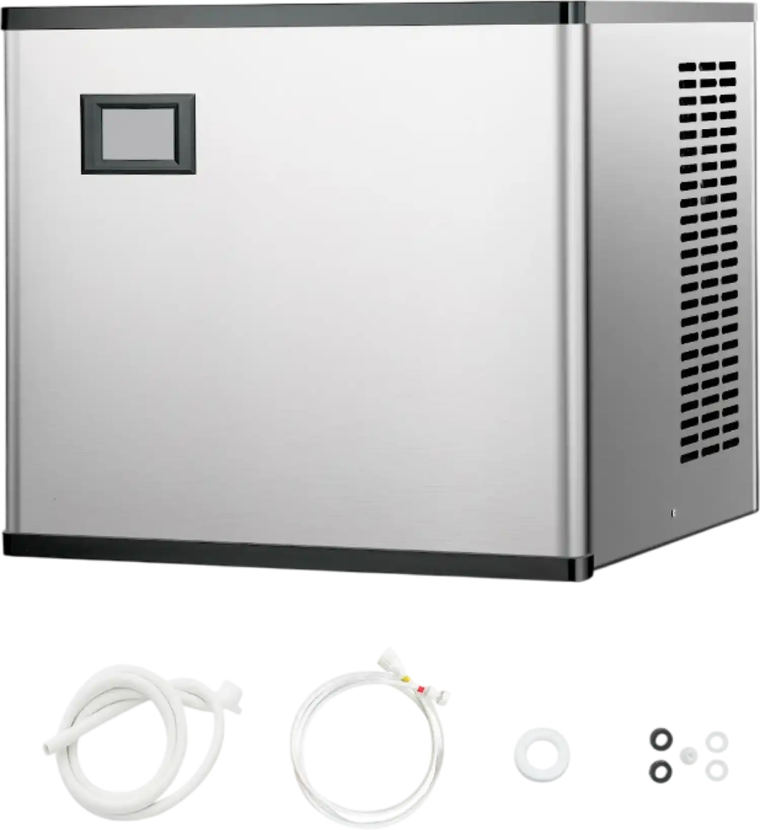 Vevor Commercial Modular Ice Maker Head Only 300 Lb/24H Stainless Steel Self-Cleaning New