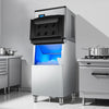 Vevor Commercial Modular Ice Maker Head Only 300 Lb/24H Stainless Steel Self-Cleaning New